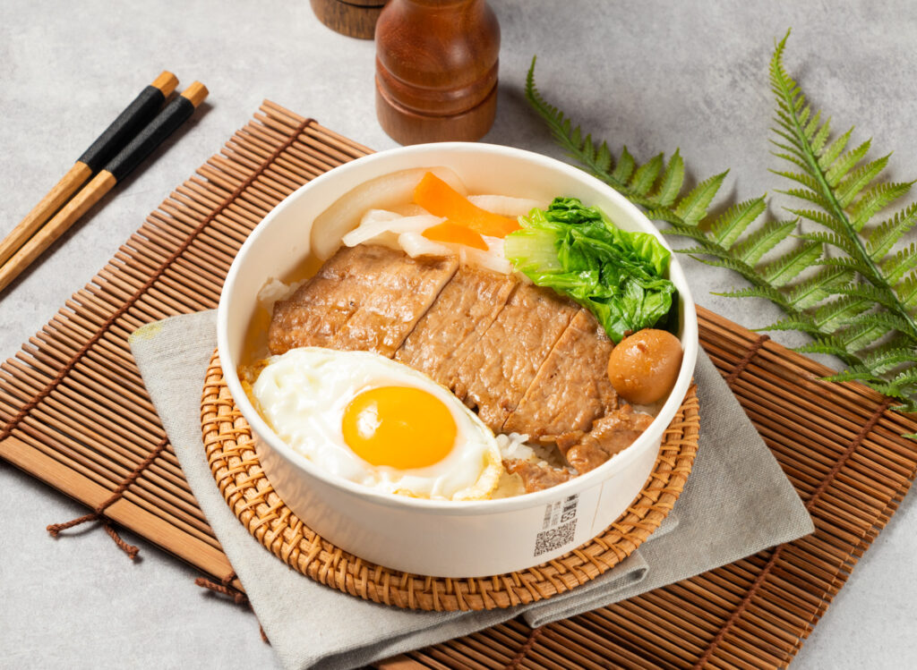 燒肉飯加蛋